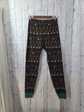 Hanna Andersson Medium 100% Organic Cotton Harry Potter Fair Isle Pajama Bottoms